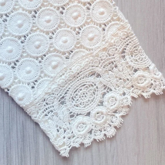 Tory Burch Cream Lace Blouse - Picture 6 of 8